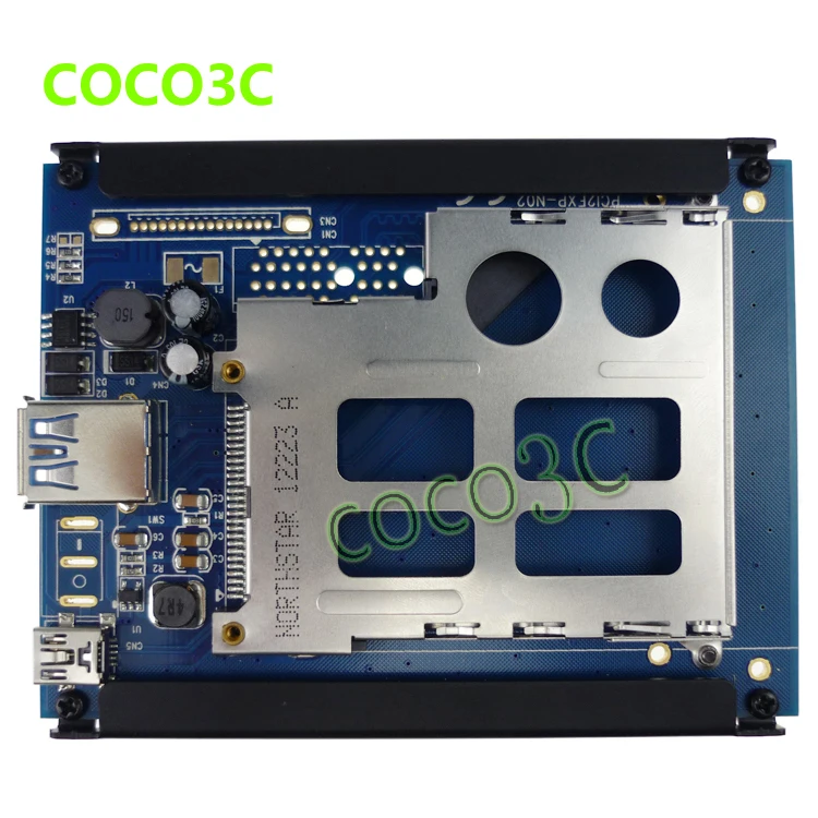 Бесплатная доставка PCI Express для PCMCIA адаптер Card pci-e/USB 2.0 Для ExpressCard 34/54 card reader |