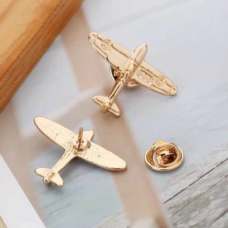 New fashion personalities airplane pin brooch tide suit collar shirt horse pin. | Украшения и аксессуары