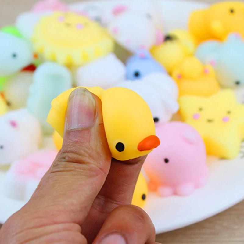 20 штук мягкие мини Моти забавные болотистый Животные мягкими игрушками Тигр в