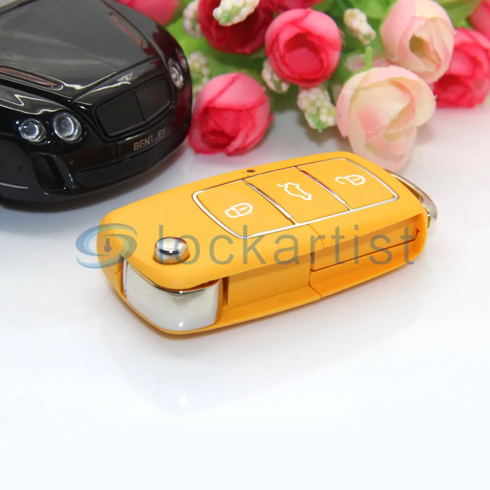 Универсальный Роскошный желтый пульт дистанционного управления Keydiy B01 с 3