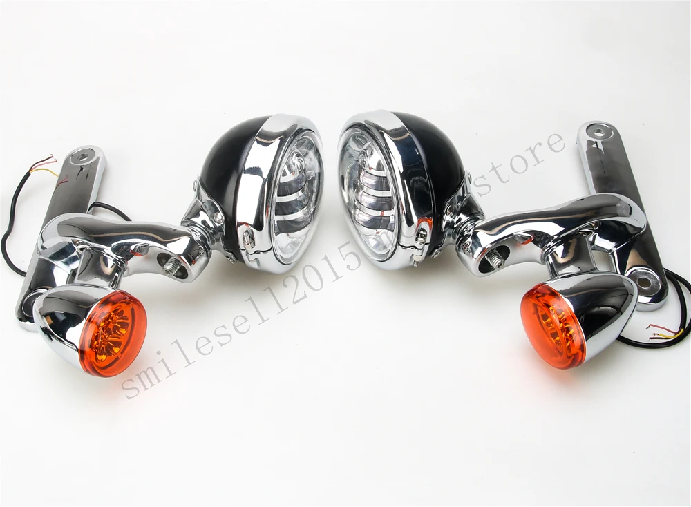 Мотоцикл вспомогательный Противотуманные фары ближнего света светильник s для