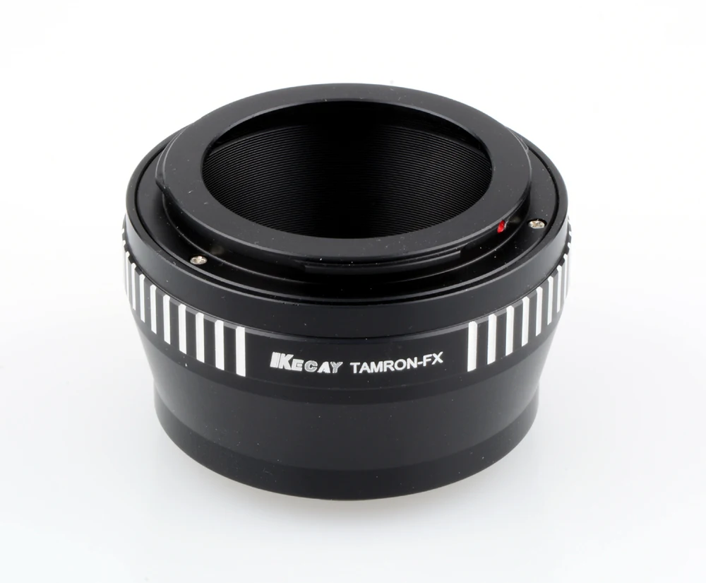 

Kecay Высокоточный для Tamron-FX для Tamron Adapter II Lens to для Fujifilm X-Pro1 Mount Adapter FX Mount-черный + серебристый