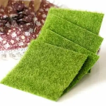 

Миниатюрная искусственная зеленая Моховая лужайка DIY микро ландшафтное украшение