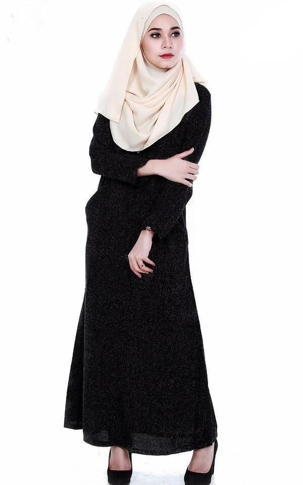 2017 высокое качество мусульманская abaya Женская одежда из Индонезии burqa qatar ОАЭ