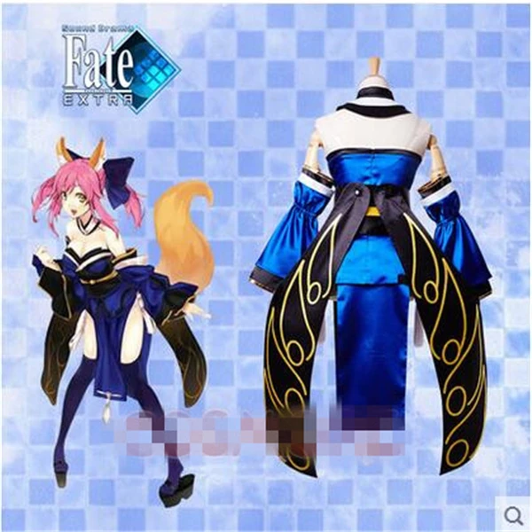 Новинка 2017 костюм для косплея из аниме Fate/stay Night Caster tammo no mae Хэллоуина вечеринки