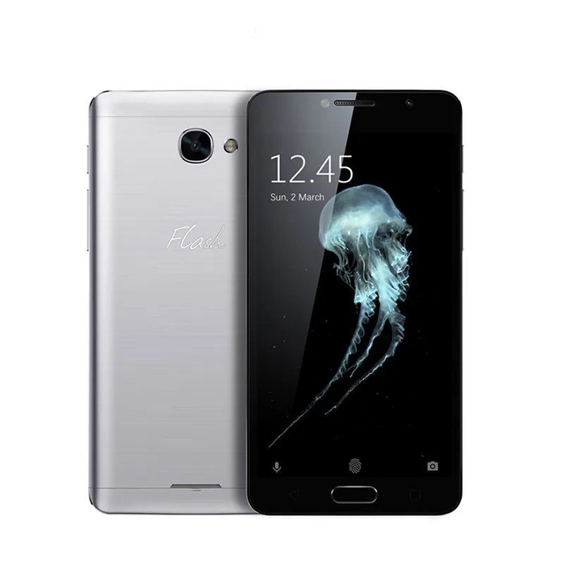 Оригинал alcatel flash plus 2 мобильного телефона helio p10 mtk6755m Octa Ядро 5.5 Дюймов FHD Экран Android