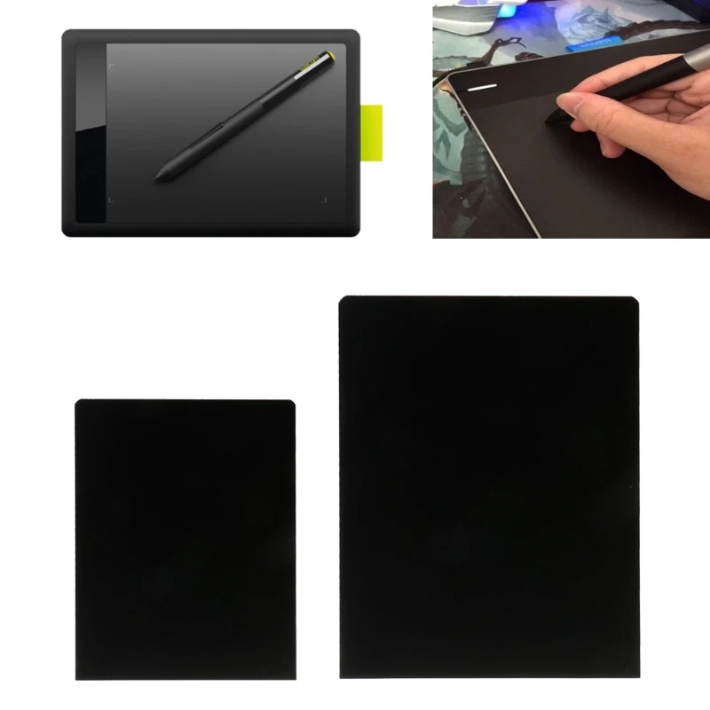 Фото Графитовая Защитная пленка для экрана планшета Wacom цифровой графический Рисунок №2