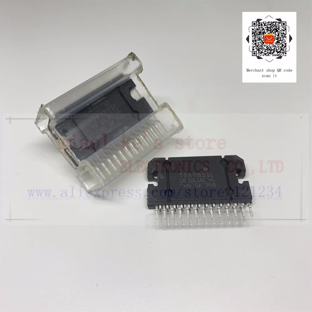 1 шт./1 лот) модуль усилителя автомобиля; TDA7851l TDA7851L TDA 7851L TDA7851 L ZIP-25-IC AMP квад-мост FLEXIWATT25