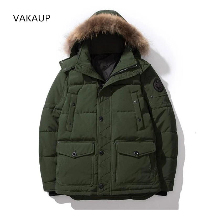 Goedkoop Winte Mannen Jas Multi Bag Jacket Windbreaker Verdikking Big Size Stijl Trend Outdoor Outfit Eend Jassen Mannen 2018 Nieuwe Stijl