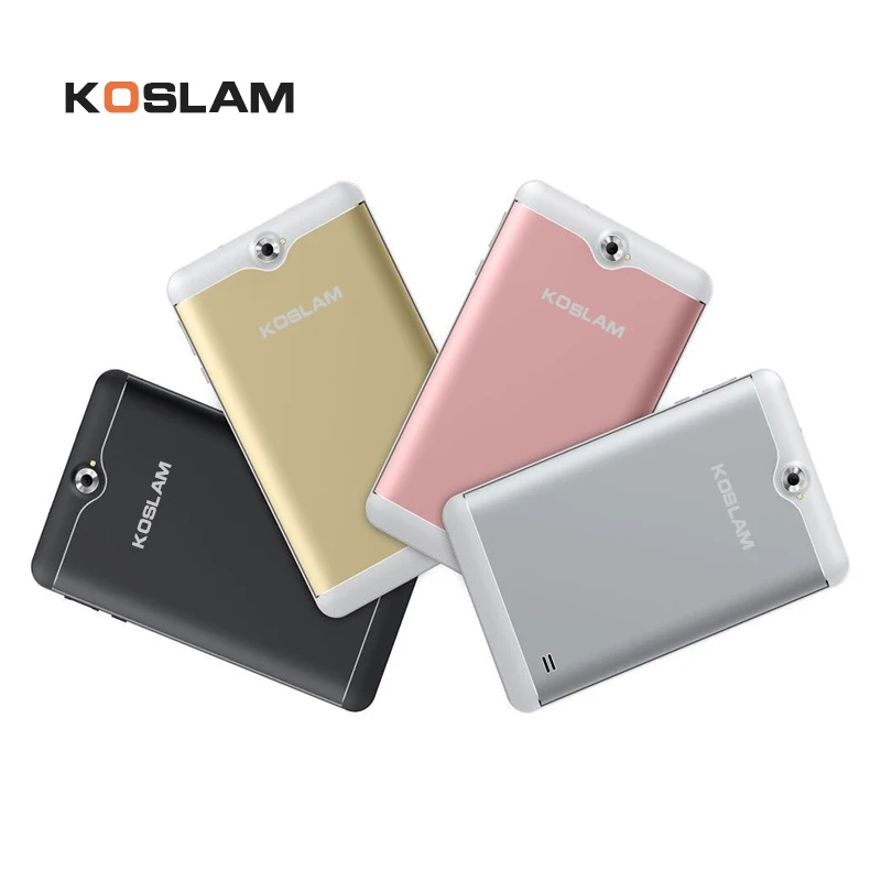 Планшетный ПК KOSLAM 7 дюймов Android 0 MTK четырехъядерный 1 ГБ ОЗУ 8 Гб ПЗУ две sim карты AGPS