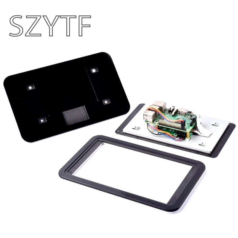 

Raspberry pi motherboard one chassis official 7-inch touch screen shell
