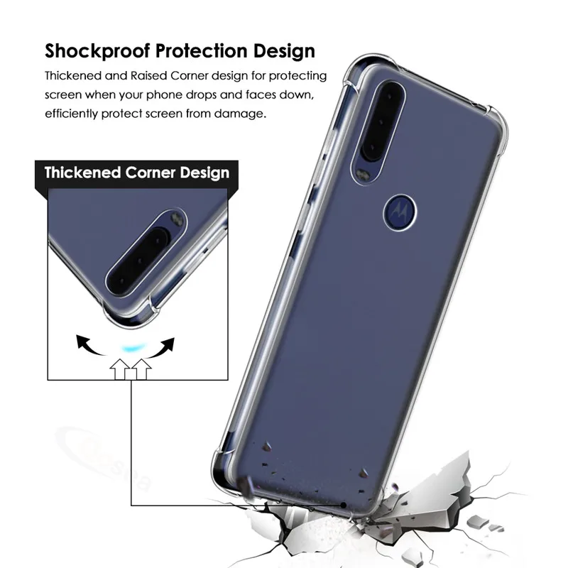 Qosea для Motorola Moto G8 кейс Samsung Galaxy прозрачный тонкий мягкий силиконовый