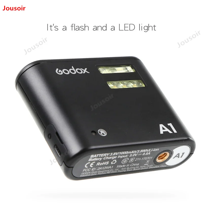 Godox A1 система вспышки для смартфона 2 4G Беспроводная вспышка триггер постоянного