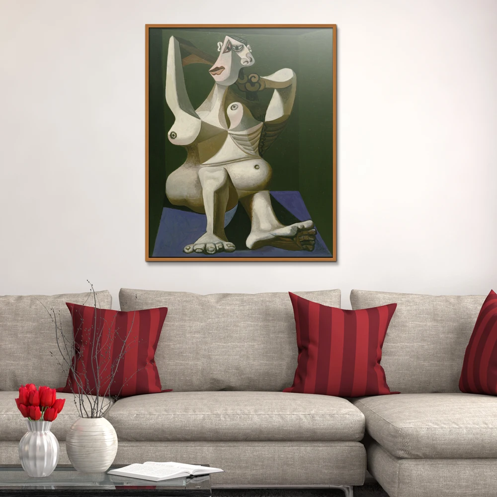 Picasso одевать ее волос женская фигура Абстрактная живопись выполненные рисунок