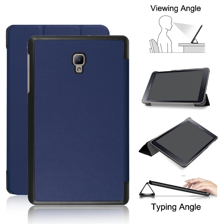 Ультратонкий Магнитный чехол для планшета Samsung Galaxy Tab A 8 0 2017 SM T380 T385 Smart Cover T380|Чехлы