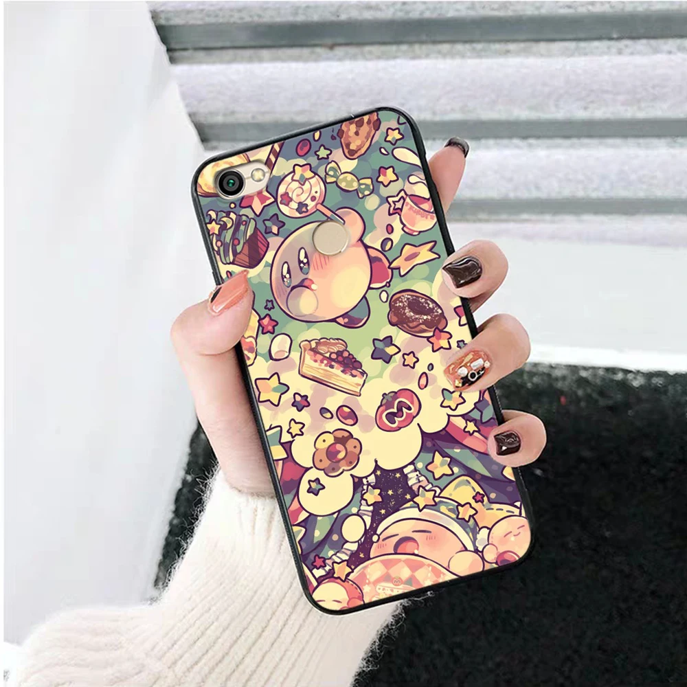 Силиконовый чехол Lavaza серии Kirby для Xiaomi Redmi 4A 4X 5 5A 6 6A 7 7A 8 8A K20 Pro Plus S2 Go | Мобильные