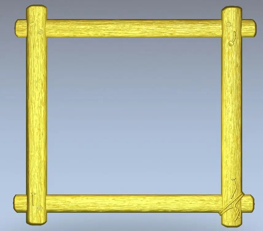 

3d модель, рельеф для ЧПУ в формате STL Frame_30