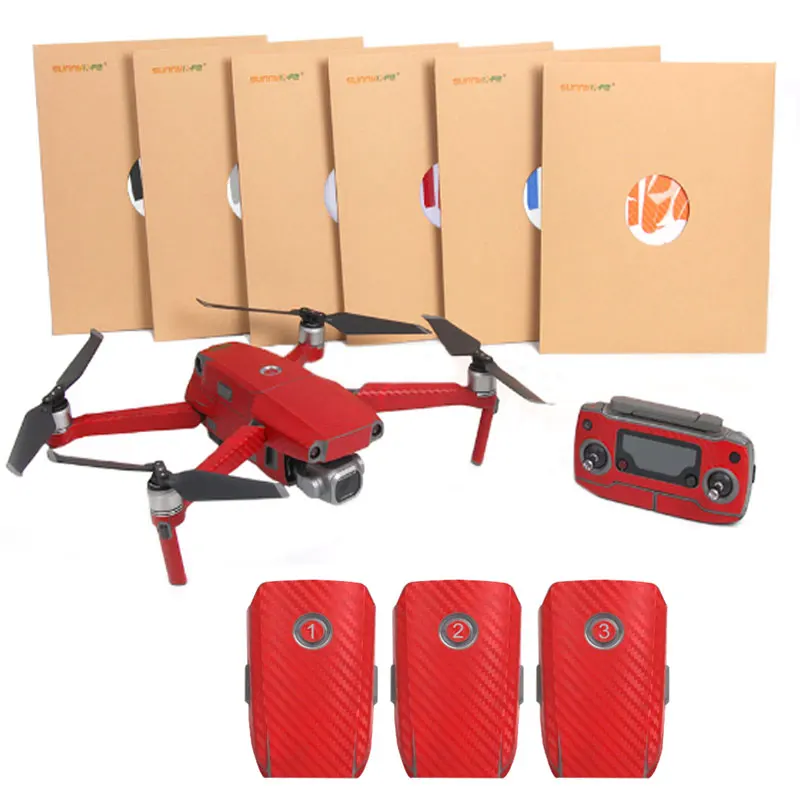 DJI MAVIC 2 Pro & Zoom батареи пульт дистанционного управления наклейки