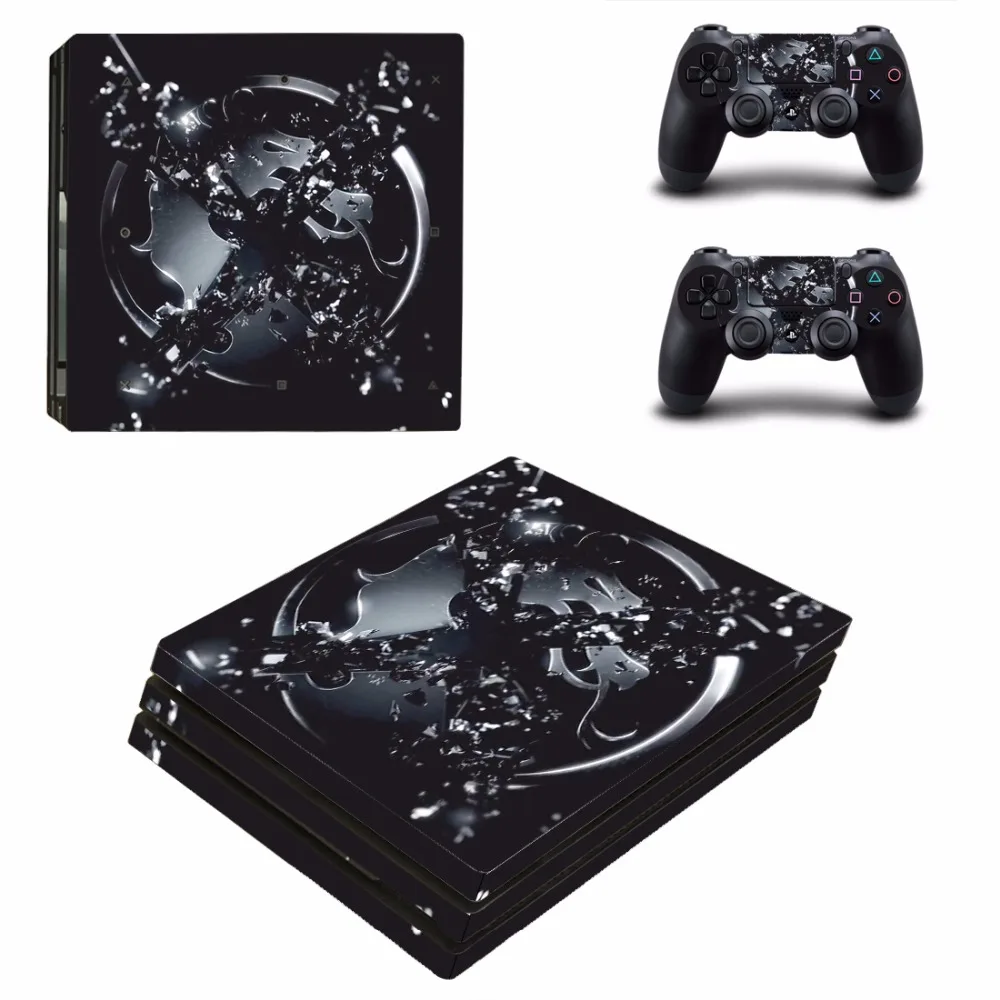 Game Mortal Kombat X PS4 Pro Skin Sticker For PlayStation 4 Console and 2 Controllers Skins Decal Vinyl | Электроника