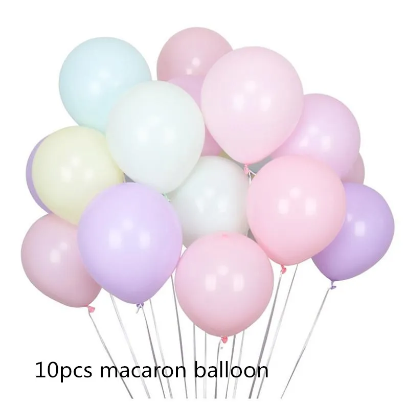 macaron balloon 1 комплект 70 см шарики ко дню рождения палка DIY вечерние Декор латексный воздушный шар с шарами стол плавающий опорный стержень держатель баллона - Цвет: macaron balloon