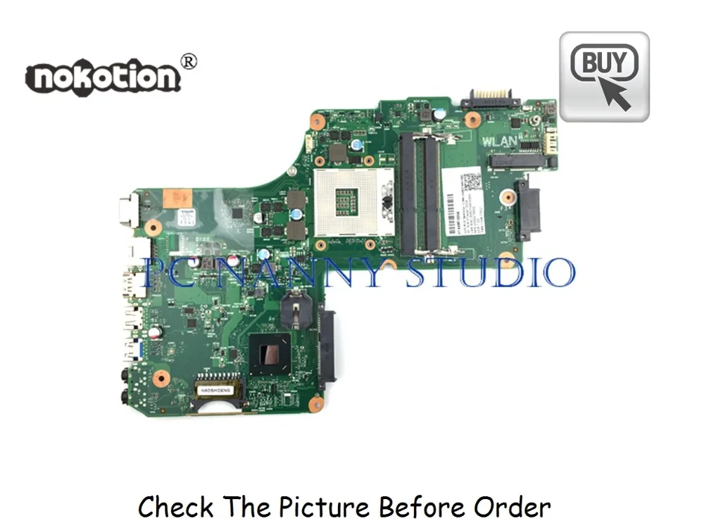 PCNANNY V000275550 для Toshiba Satellite C855 Материнская плата ноутбука HM76 DDR3