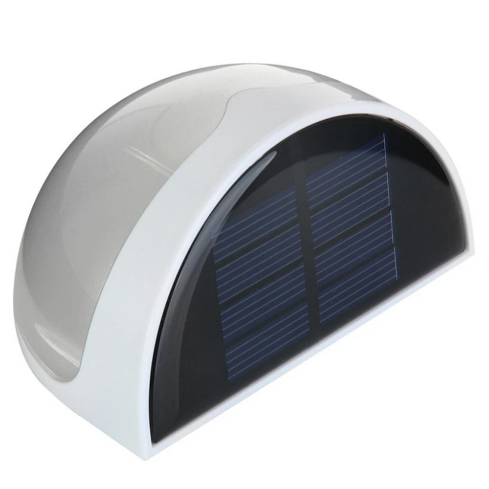 6 светодиодов водонепроницаемый Наружное освещение Датчик управления солнечным