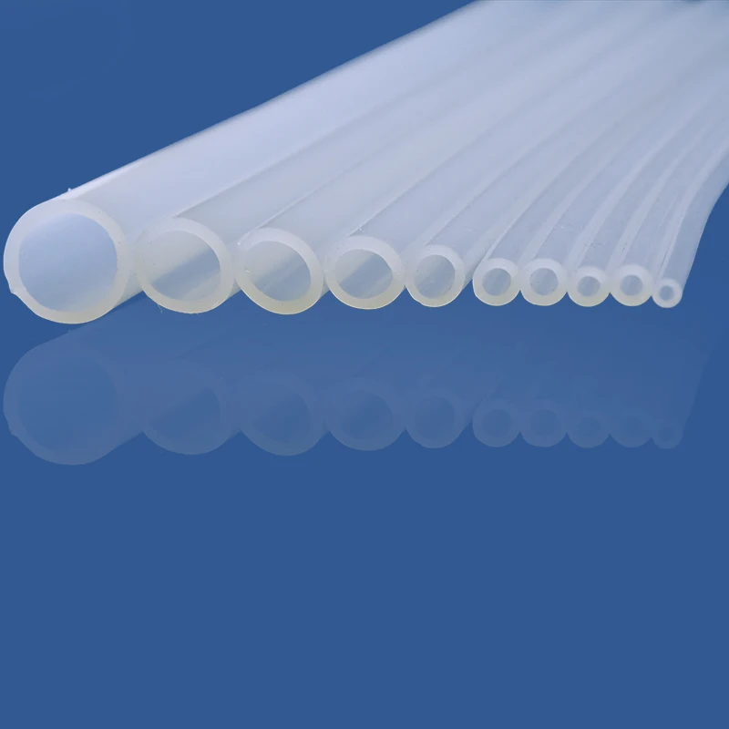 8 ммx1, 2 мм, водопроводный шланг для пищевых продуктов гибкая трубка из силиконовой резины, около 11 метров на кг