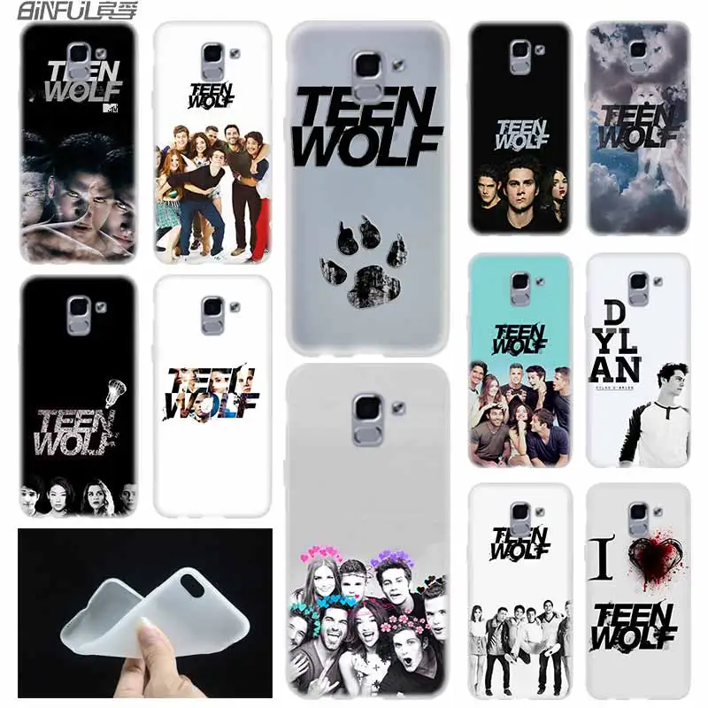 Мягкий чехол из ТПУ для Samsung Galaxy J6 J8 J5 J7 J4 Core Plus 2018 2016 2017 EU Prime Pro Ace Teen Wolf Dylan