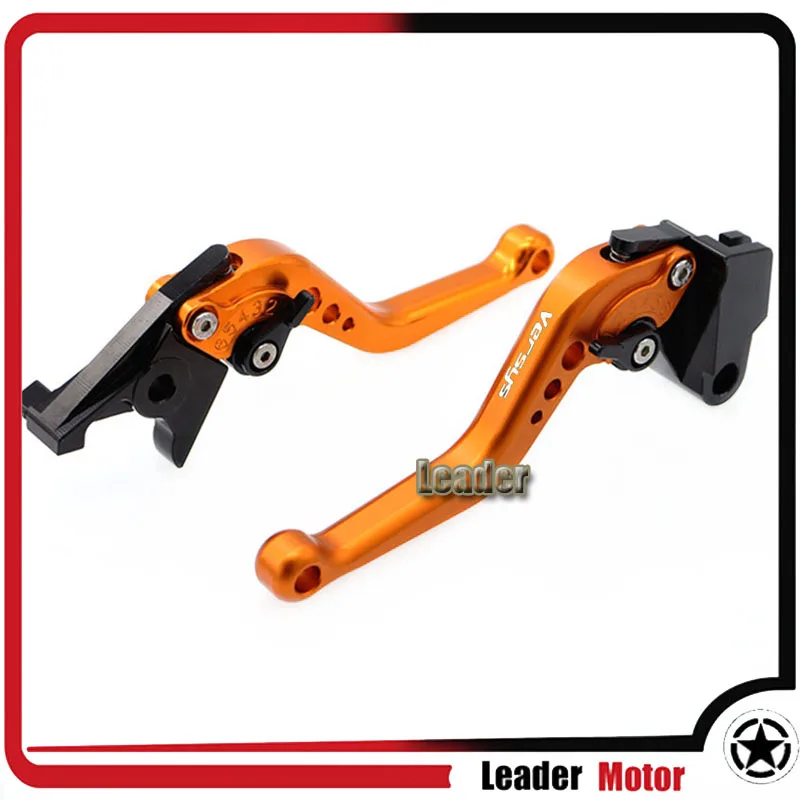 Для мотоциклов KAWASAKI Versys 650 2006 2007 2008 аксессуары для Короткие тормоза рычаги
