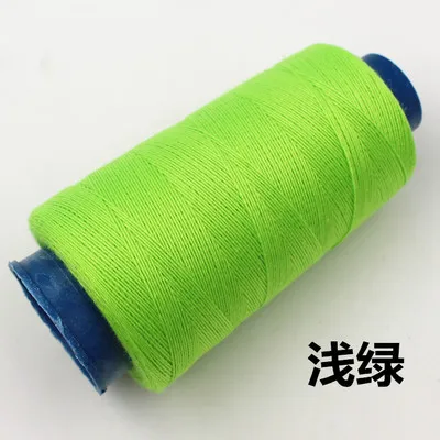 14 light green 3000 м/лот джинсовая линия для шитья полиэфирных нитей для бытовой швейной машины грубая джинсовая нить - Цвет: 14 light green