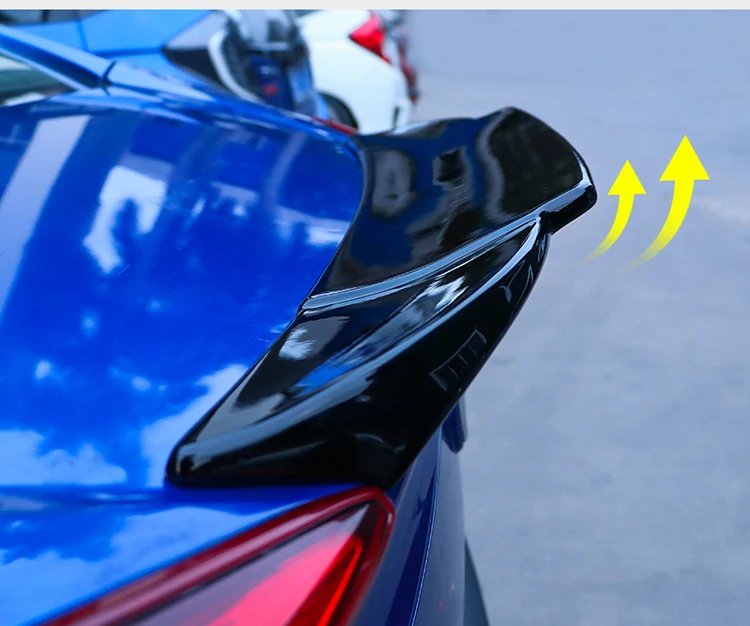 Для Honda Civic 10 седан 2016 2017 автомобильное украшение из АБС-пластика Краска цветной