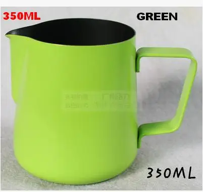 350ml12oz антипригарное покрытие Нержавеющая сталь молочный кувшинкувшин вспенивание молока кувшинNon-стик для нарядное кофеварка для бариста (art.: 781b2b274) - 781b2b274