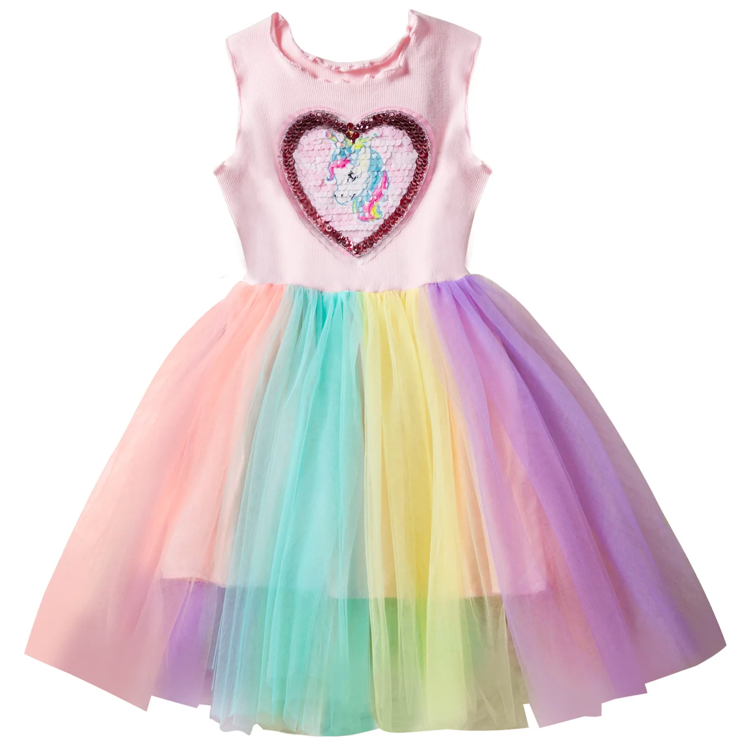 Girl's Queen unicorns dress children's princess performance | Детская одежда и обувь