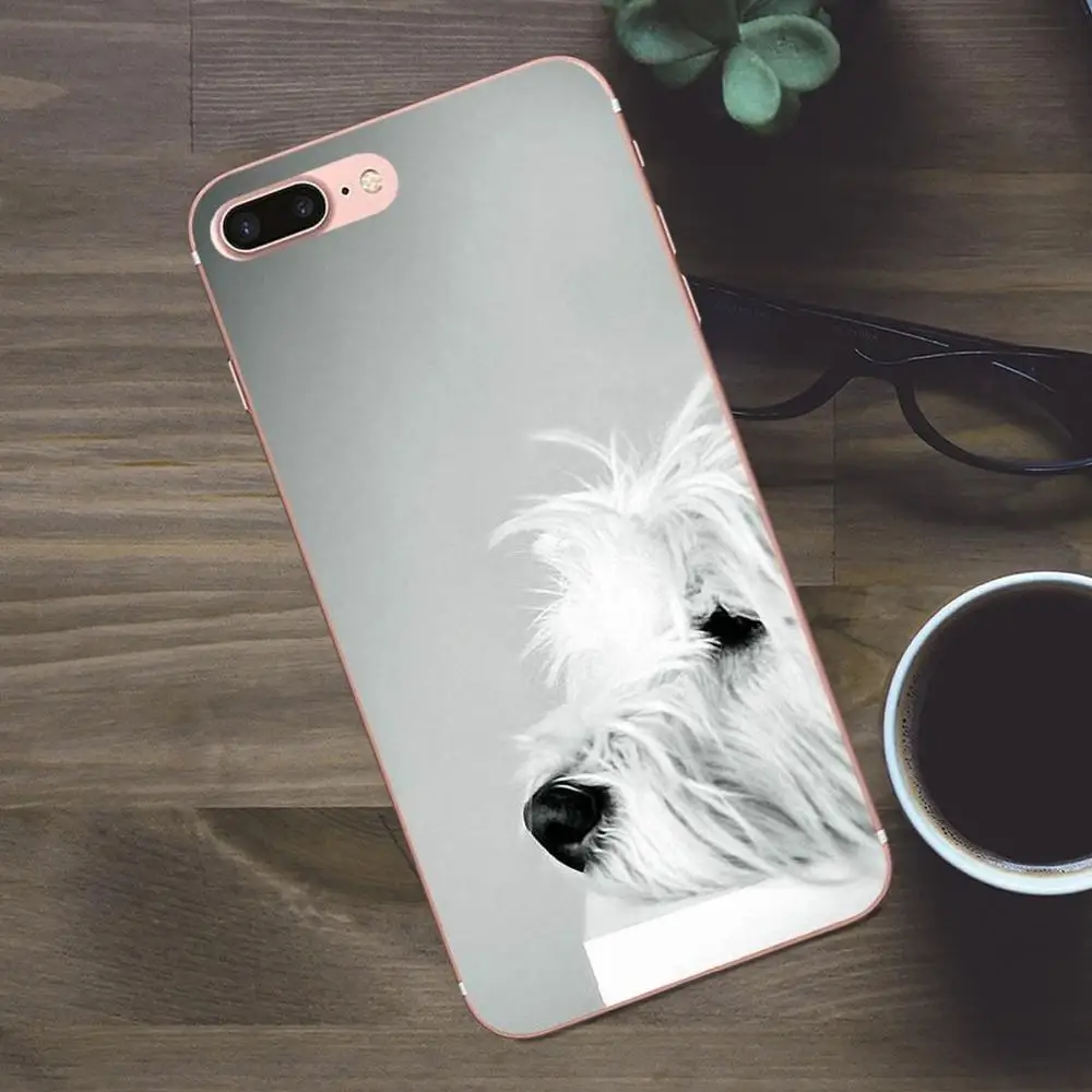 Щенок Bixedx West Highland Terrier Westie Dog Для Huawei G8 Honor 5C 5X 6 6X 7 8 9 Y5II Mate P7 P8 P9 P10 P20 Lite Plus 2017 |