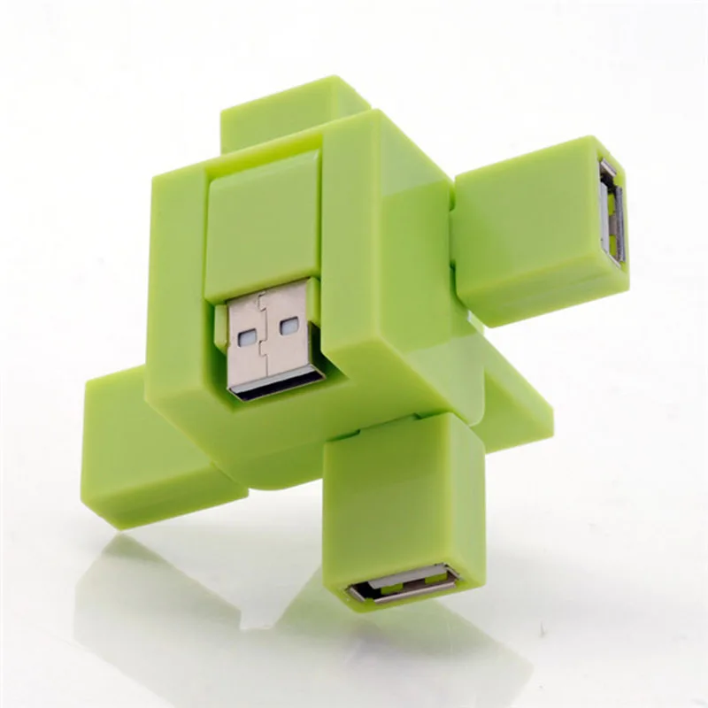 Сплиттер usb хаб Angala Tian новый сплиттер в стиле кирпича четыре интерфейса