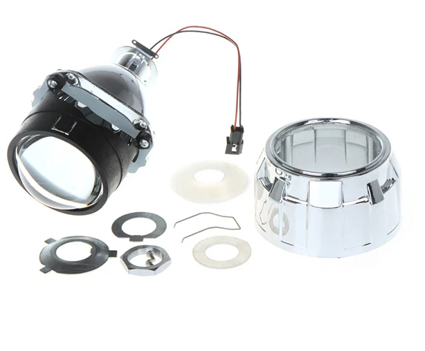 WISE TRAVEL 2.5%22 Mini Xenon HID Projector Lens with Shroud for Car Headlight | Автомобили и мотоциклы