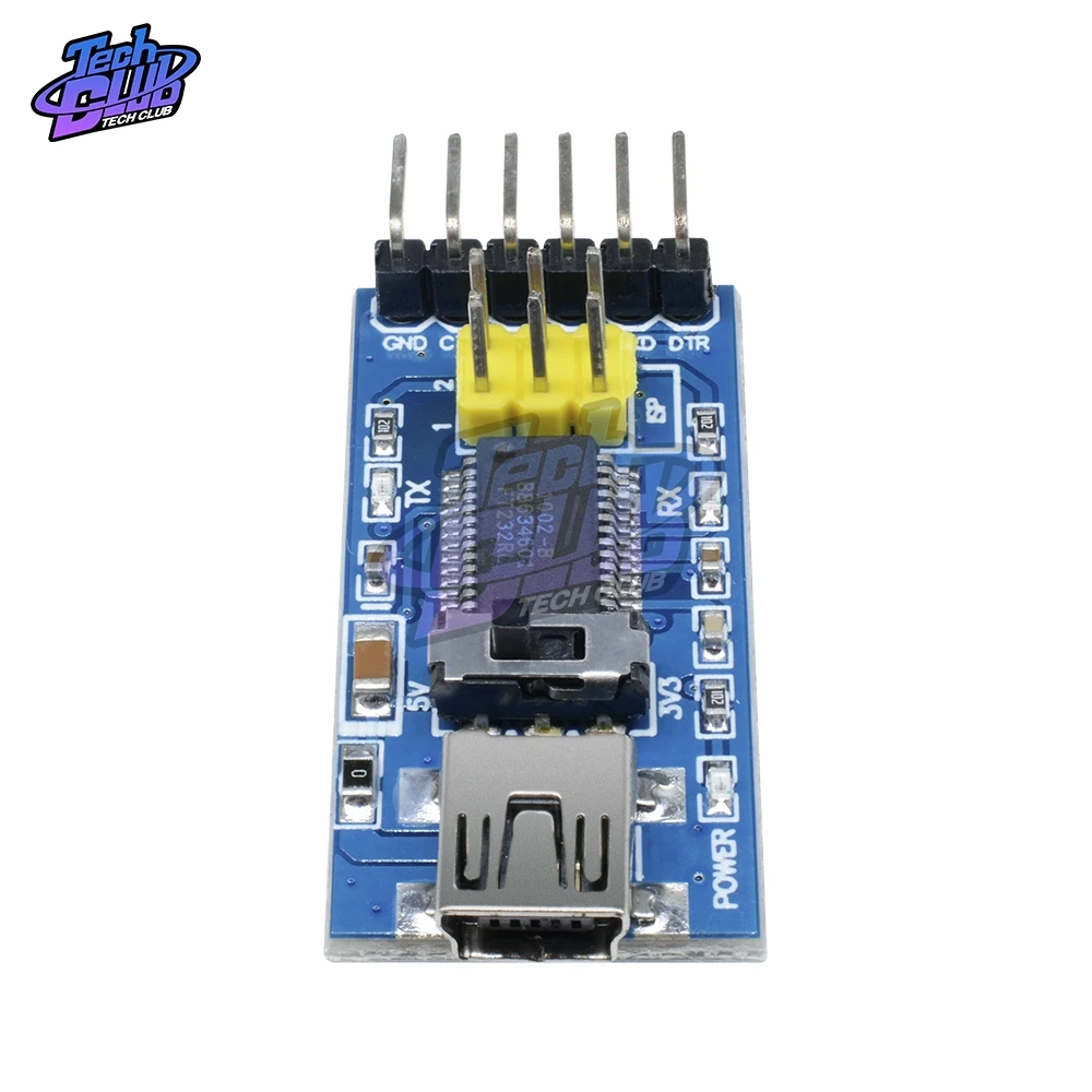 3 В 5 FTDI FT232RL FT232 USB к TTL Серийный адаптер модуль мини порт для Pro до 232 основной