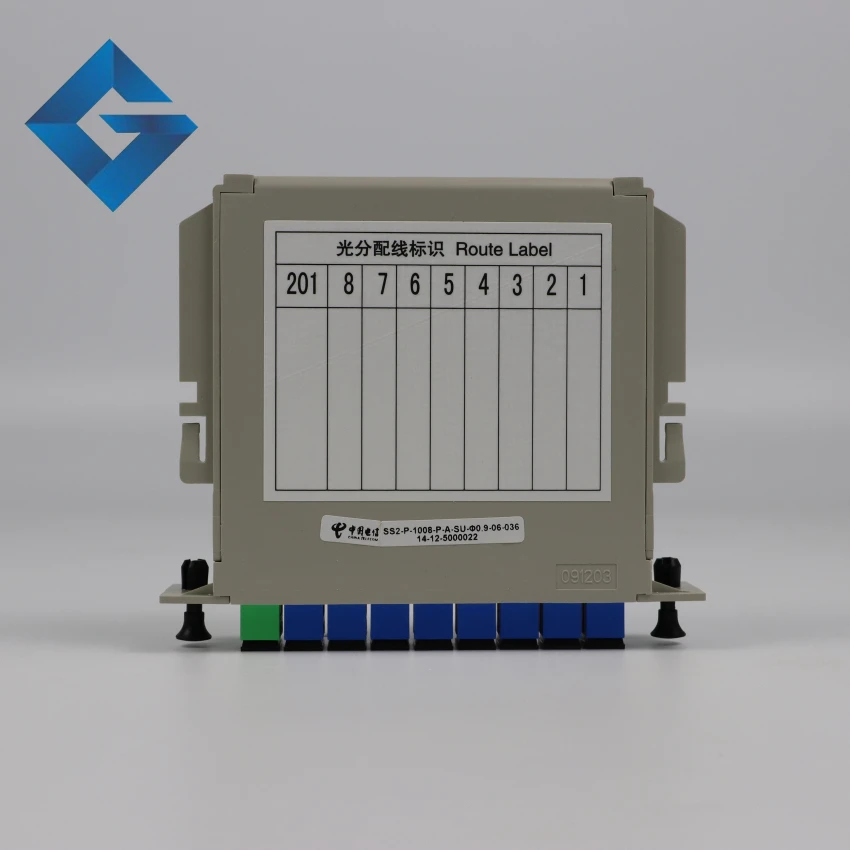 SUNSEA SC UPC волоконный сплиттер коробка 1x8 Кассетная карта вставки PLC модуль