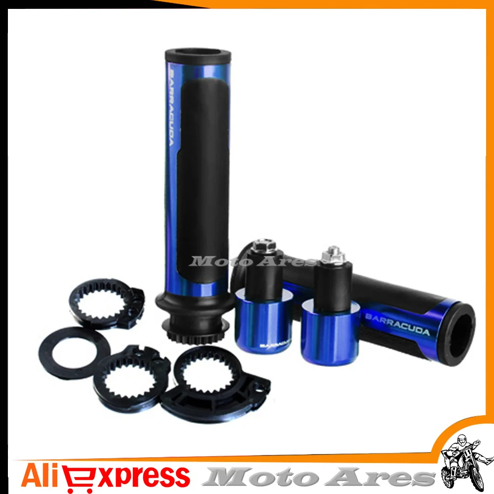 Горячая BARRACUDA 7/8 ''ручки мотоцикла cnc 22 мм для Yamaha Fz6 R1 R3 R6 R15 R25 YZF MT07 MT 09 Tmax 500 530 XJ6