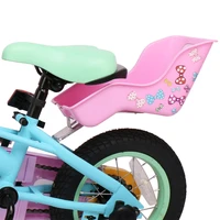 drbike kids bike seat post doll seat with holder for kid bike with decorate yourself stickers