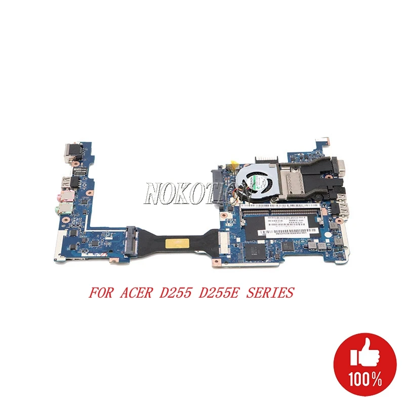 NOKOTION оригинальная материнская плата MBSDH02002 Для ACER D255 E SERIES для ноутбука PAV70 LA