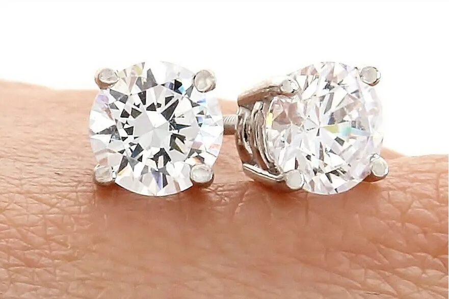 Маленькие серьги с круглым винтом на спине 5 мм|earrings earring|earrings smallearrings round |