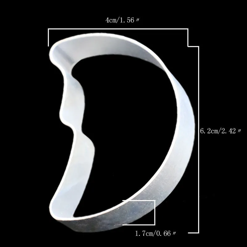 Форма для выпечки в форме полумесяца из алюминиевого сплава | Дом и сад
