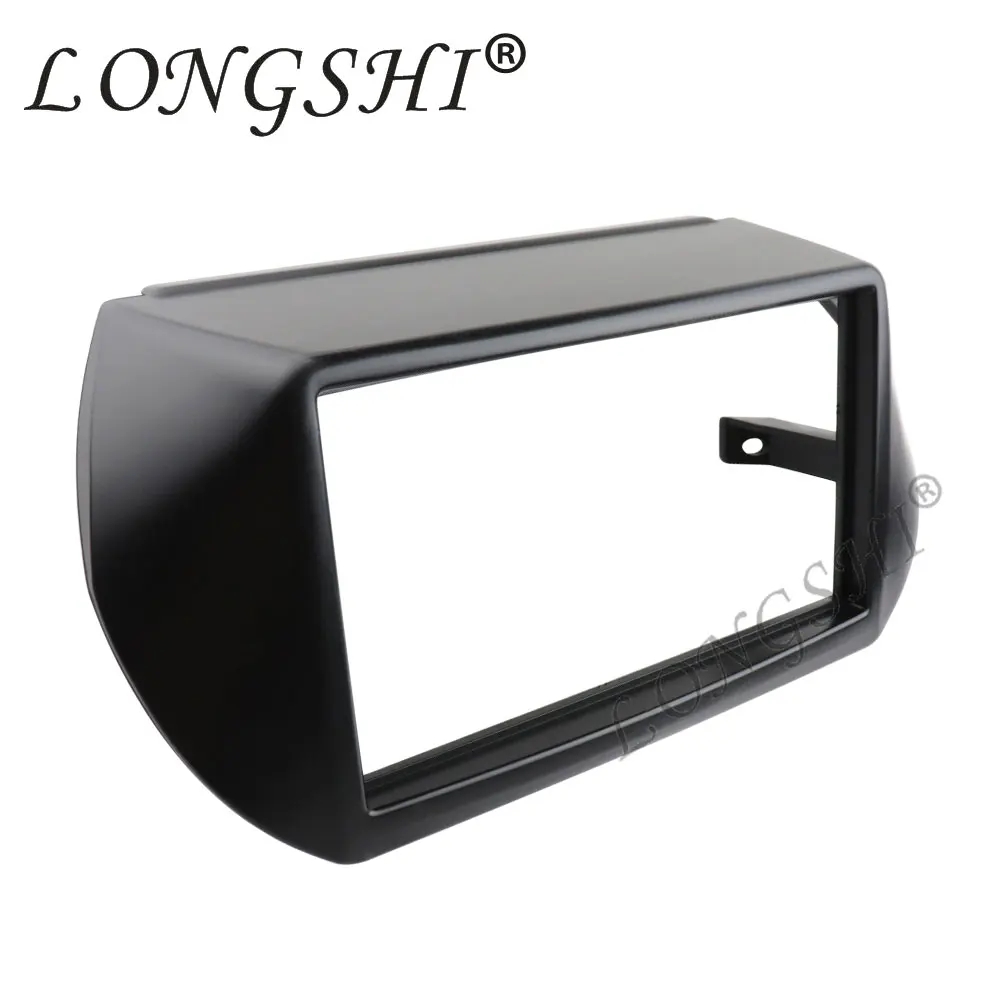 Double Din Facia для Citroen Nemo Peugeot Bipper Fiat Fiorino Qubo 2008 + радио DVD стерео CD панель комплект
