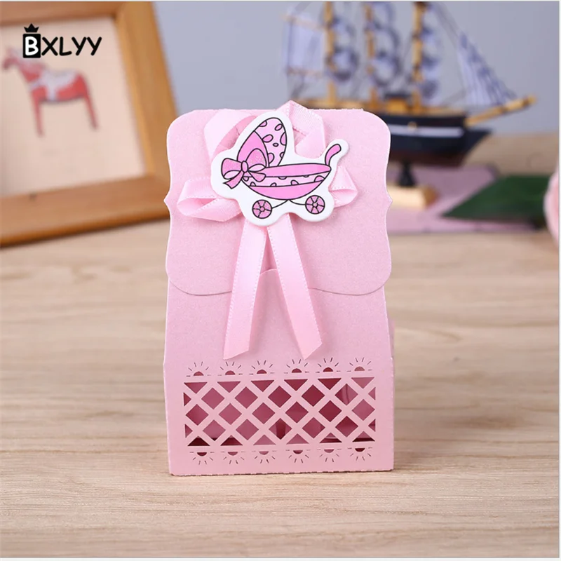 BXLYY 6 шт коробка конфет для вечеринки DIY Украшение дня рождения сад Узел Свадебная