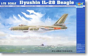 Trumpeter 1/72 scale model 01604 IL-28 Hound Light Bomber | Игрушки и хобби