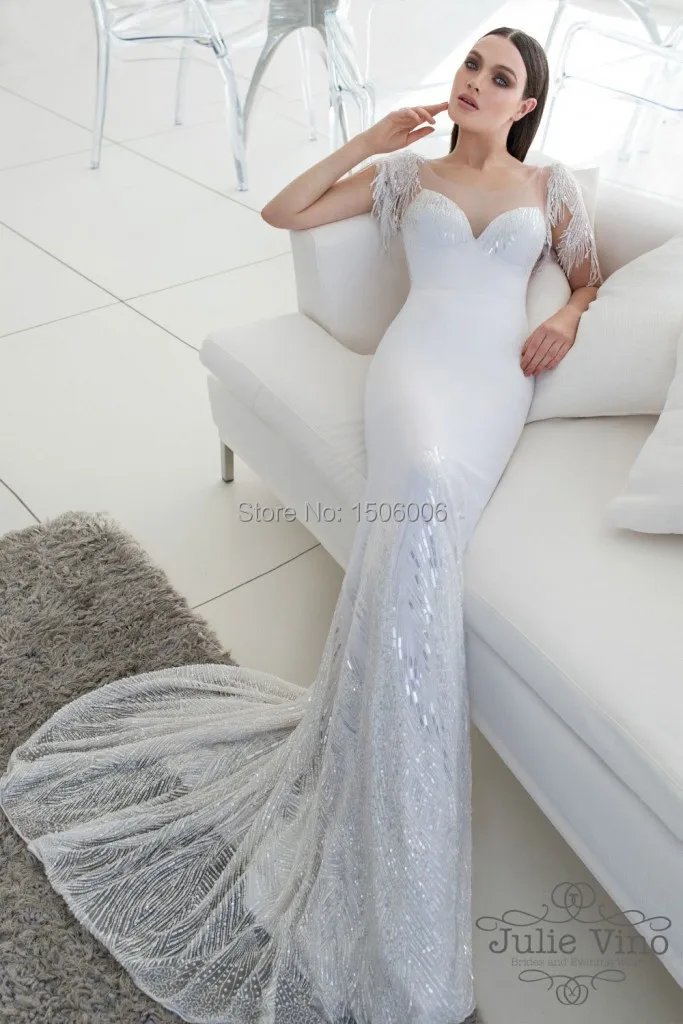 

Luxury Tassel Wedding Dresses Bridal Gowns Vestidos de Noiva 2016 Collections sexy Backless Sleeveless Sweep-train Fashion XA099