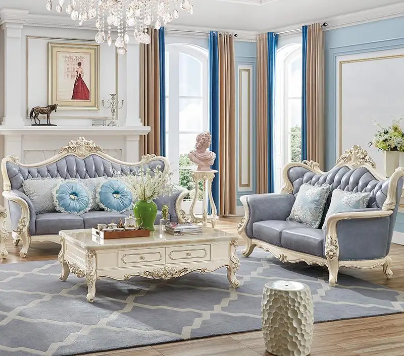 Современный кожаный диван chesterfield для гостиной | Мебель