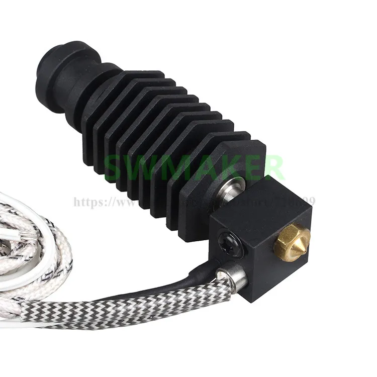 Улучшенный набор Hexagon hotend V6 0 4 мм/1 75 мм прямые сквозные детали для 3D-принтера Reprap
