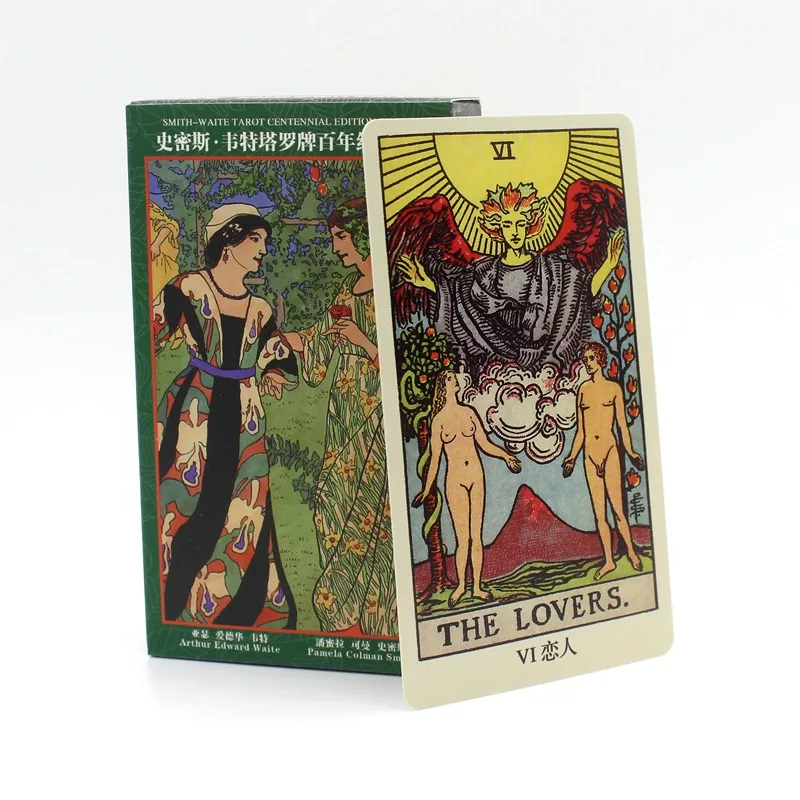 78 карт/набор 6 вариантов качества карт Таро TheRider/Classic/Animal Totem/Rider Waite Tarot Century Edition - Цвет: Smith Waite Tarot